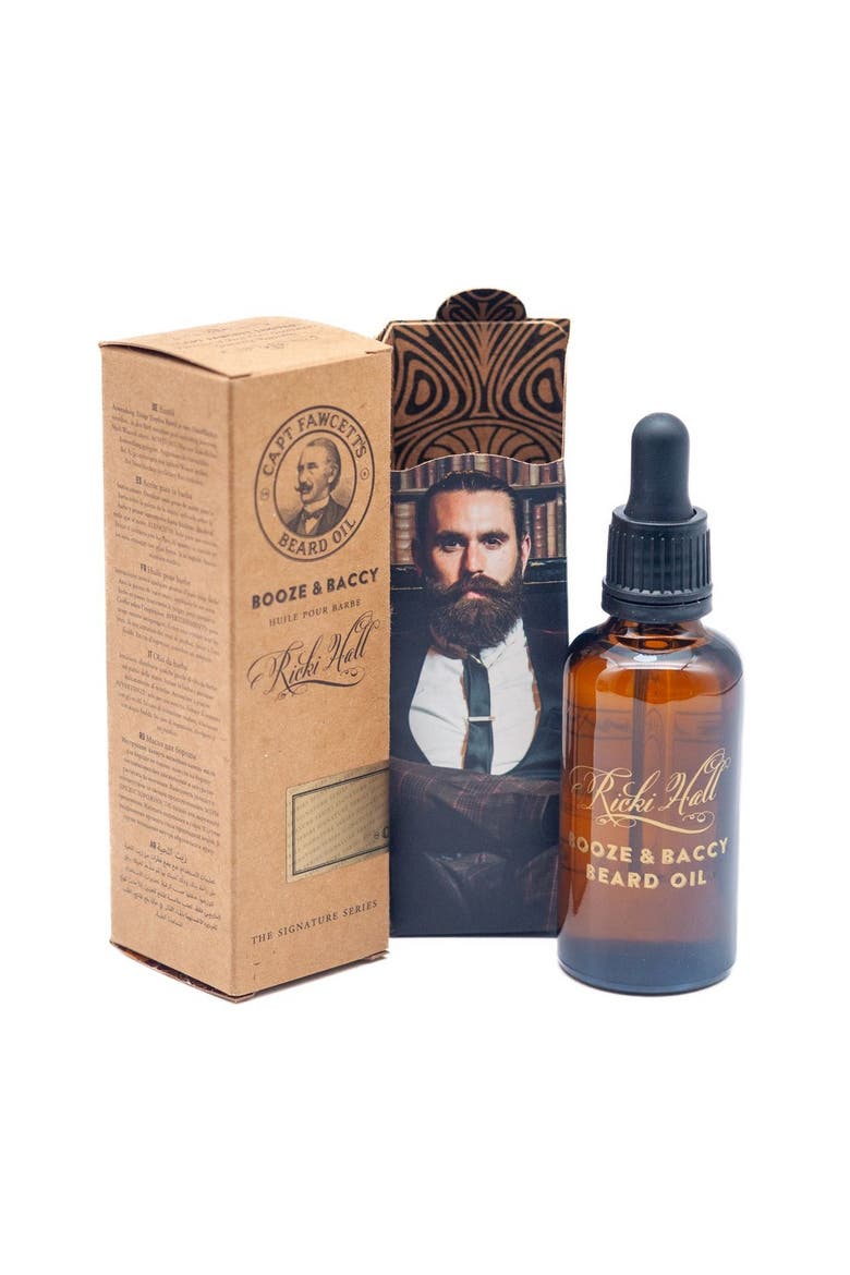 Ricki Hall's Booze & Baccy Beard Oil 50ml, Alternate, color, Beard Oil