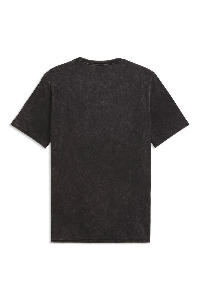 Fanpack '90s Morocco Cotton Graphic T-Shirt, Alternate, color, PUMA BLACK/ WILD GREEN