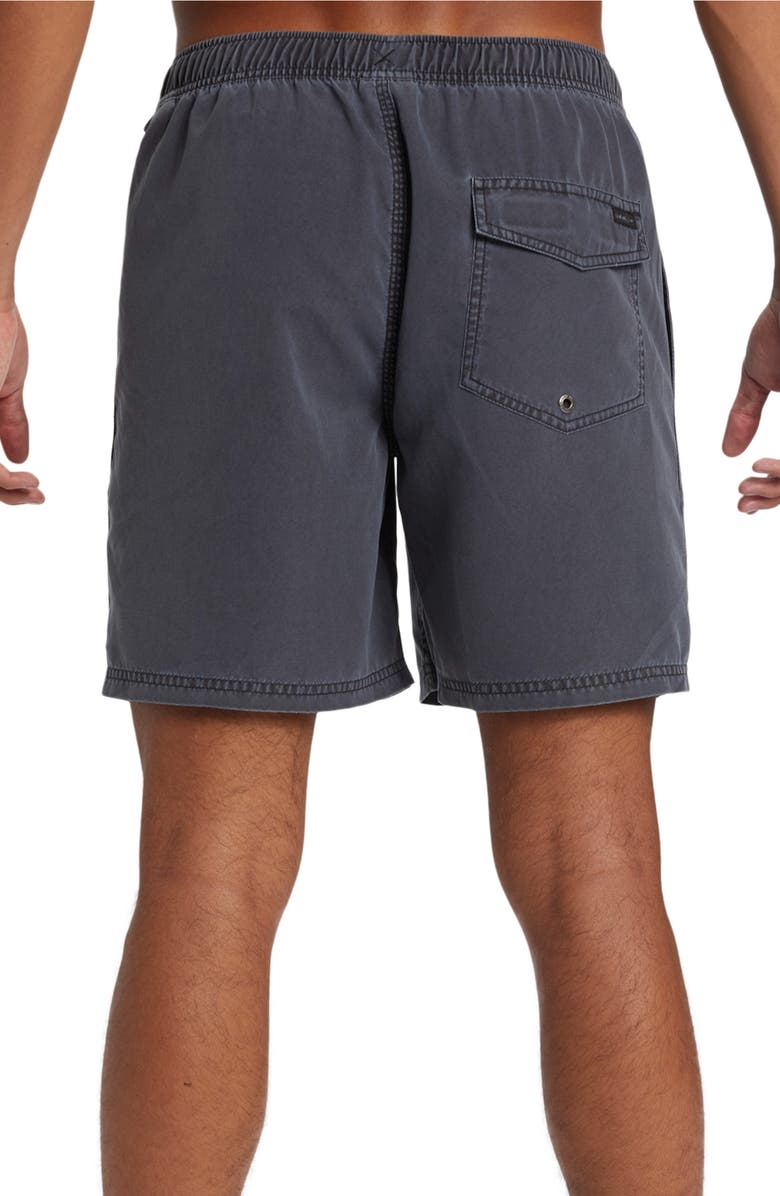 Quiksilver Everyday Surfwash Volley Swim Trunks, Alternate, color, Black