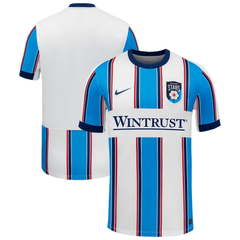 Men's Nike White Chicago Stars FC 2026 Primary Stadium Replica Jersey