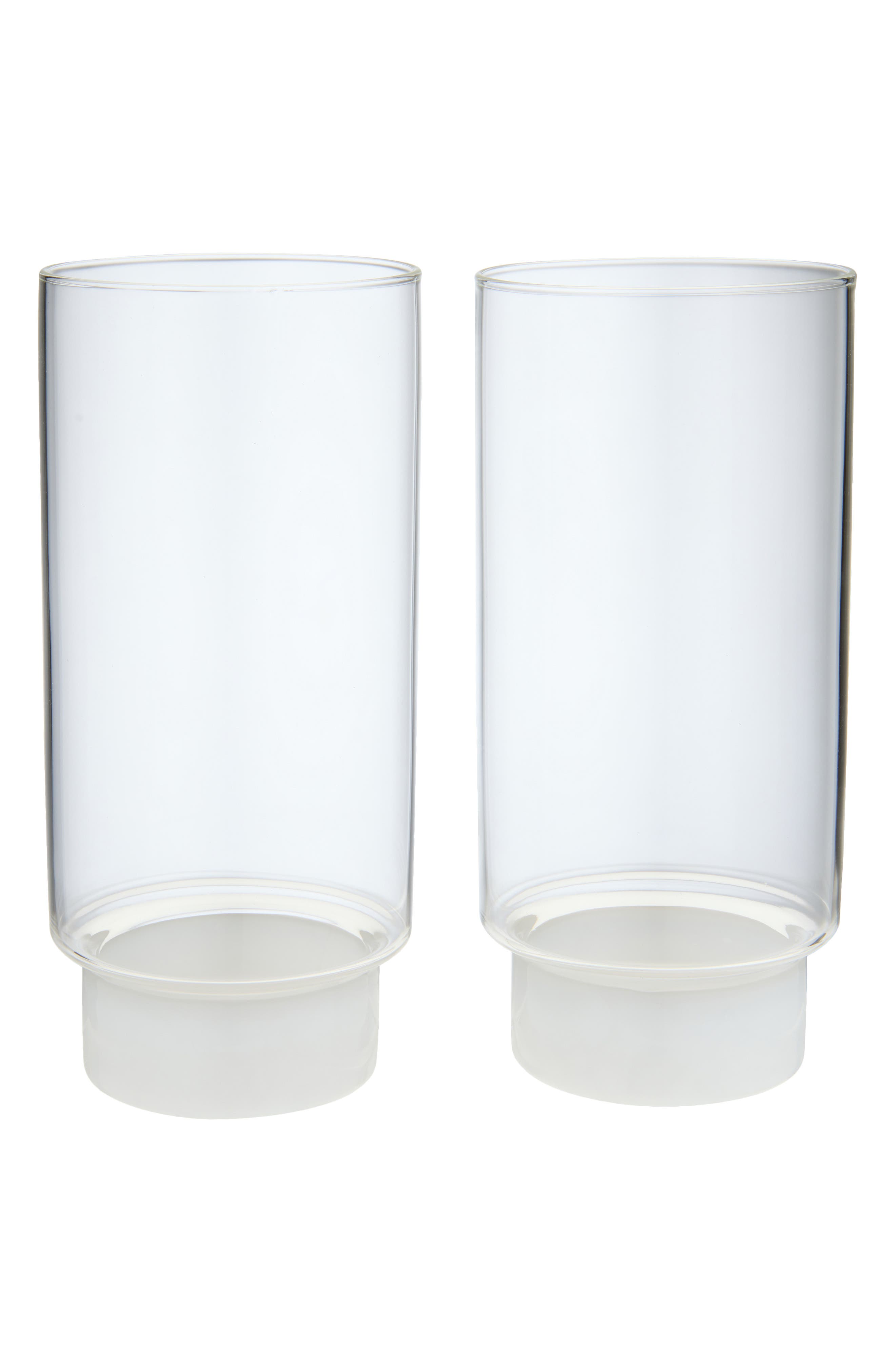 selected CLEAR + OPAL WHITE