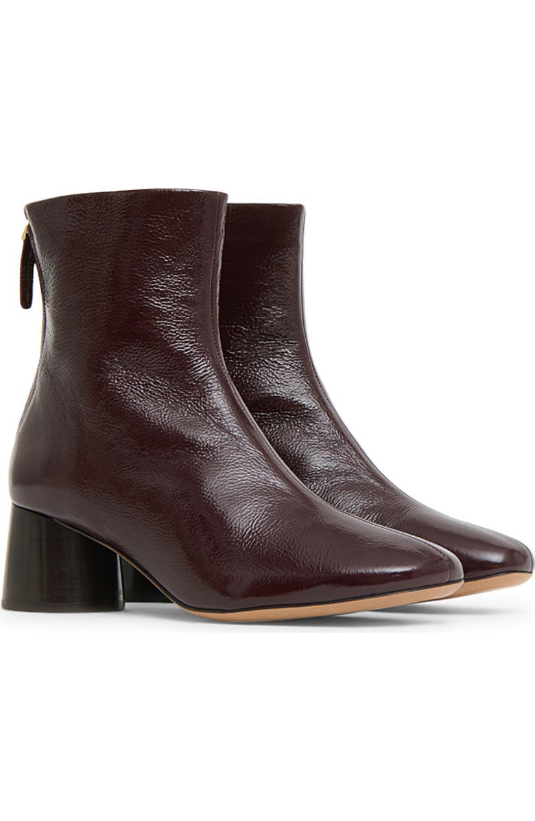 Mansur Gavriel Glove Bootie, Main, color, Dark Oxblood