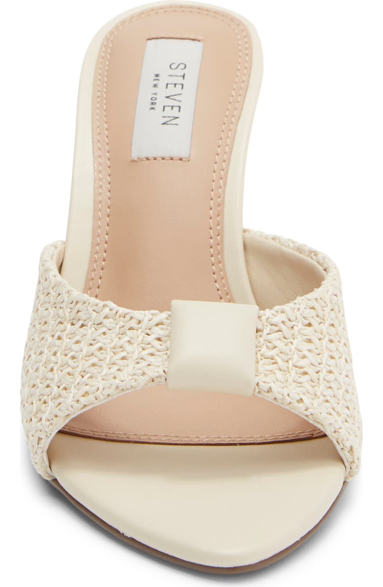 STEVEN Shanya Slide Sandal, Alternate, color, Ivory