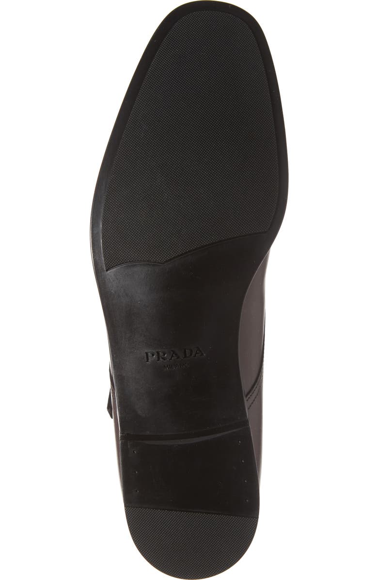 Prada Double Monk Strap Shoe, Alternate, color,