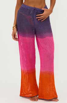 Beach Riot Alex Tie Dye Wide Leg Cover-Up Pants