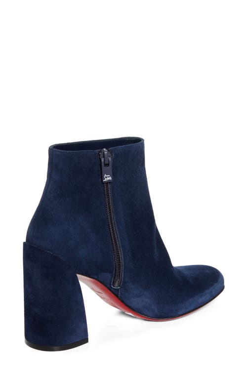 Christian Louboutin Turela 85 Suede Bootie