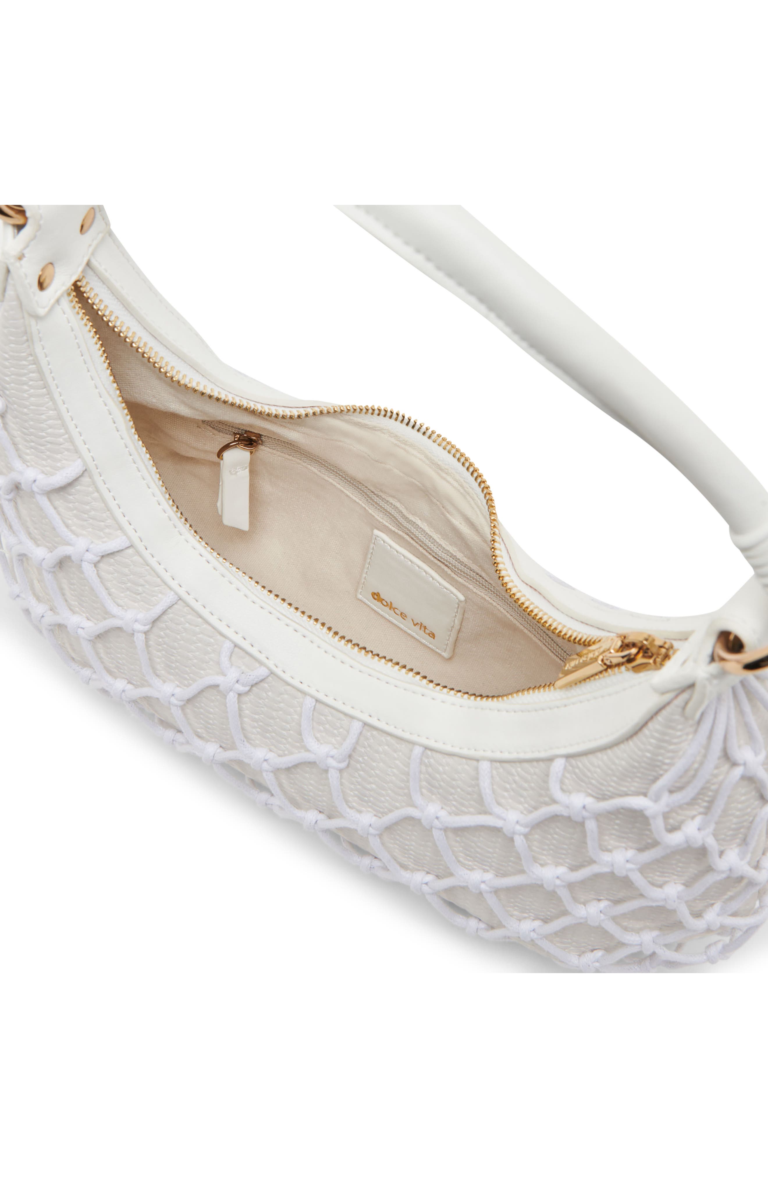 Dolce Vita Positano Convertible Crossbody Bag, Alternate, color, White