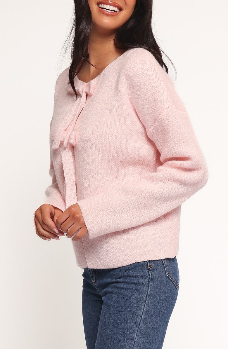 Petal & Pup Arden Bow Cardigan, Alternate, color, Pink