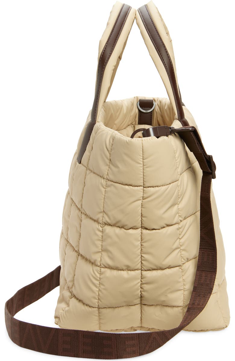 VeeCollective Medium Porter Quilted Tote, Alternate, color, Faded Yellow