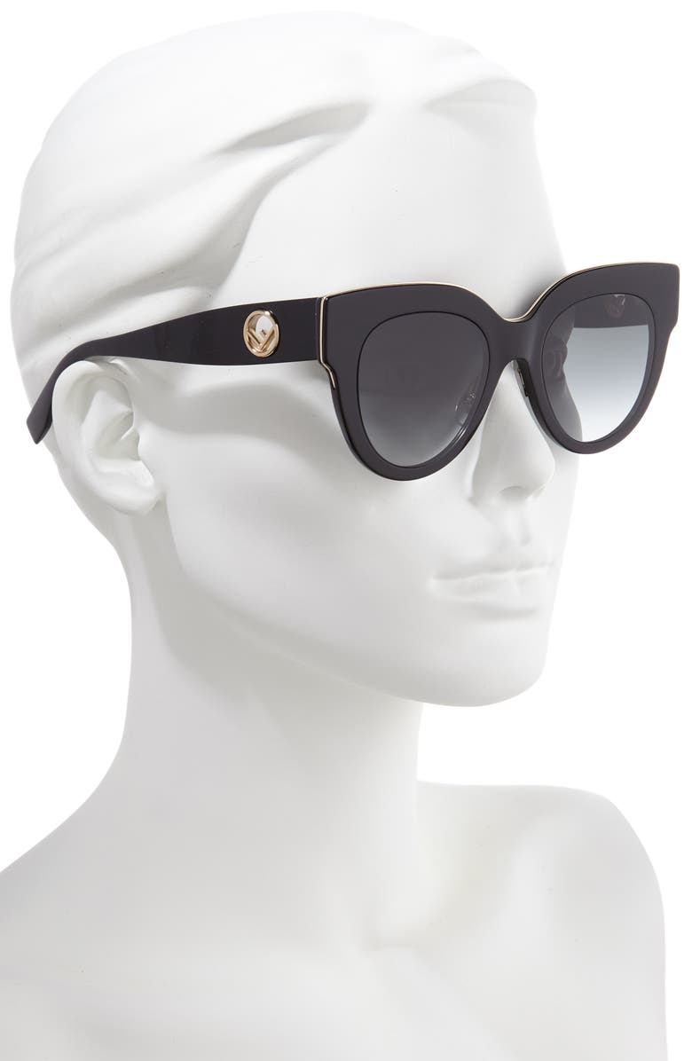 Fendi 51mm Sunglasses, Alternate, color,