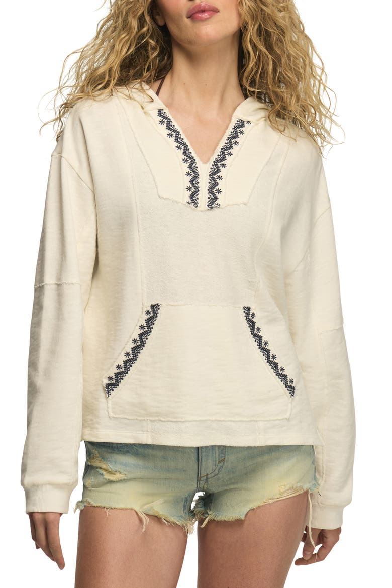 Embroidered Baja Hoodie, Main, color, TOFU