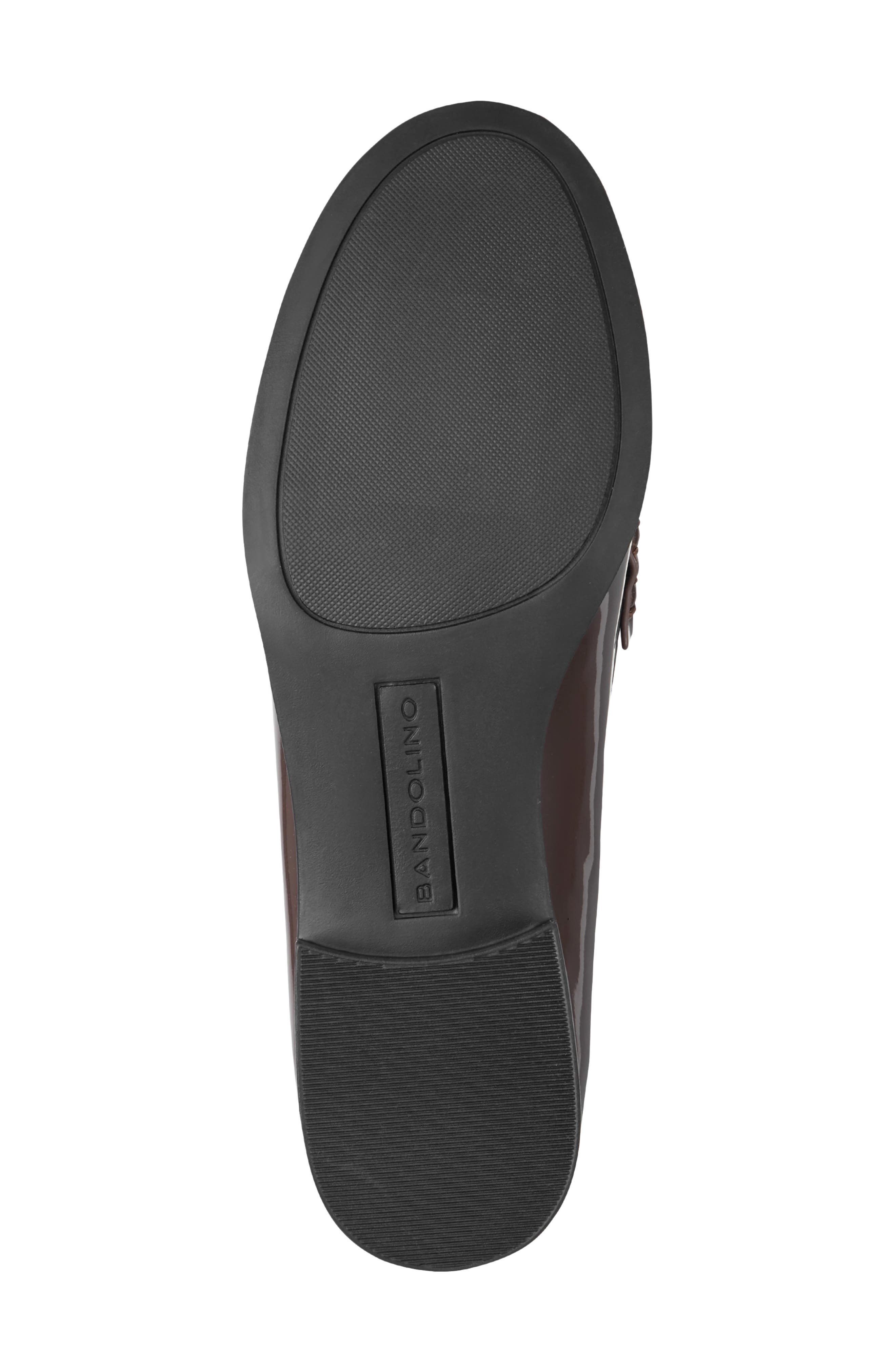 Laynei Loafer, Alternate, color, DARK BROWN PATENT