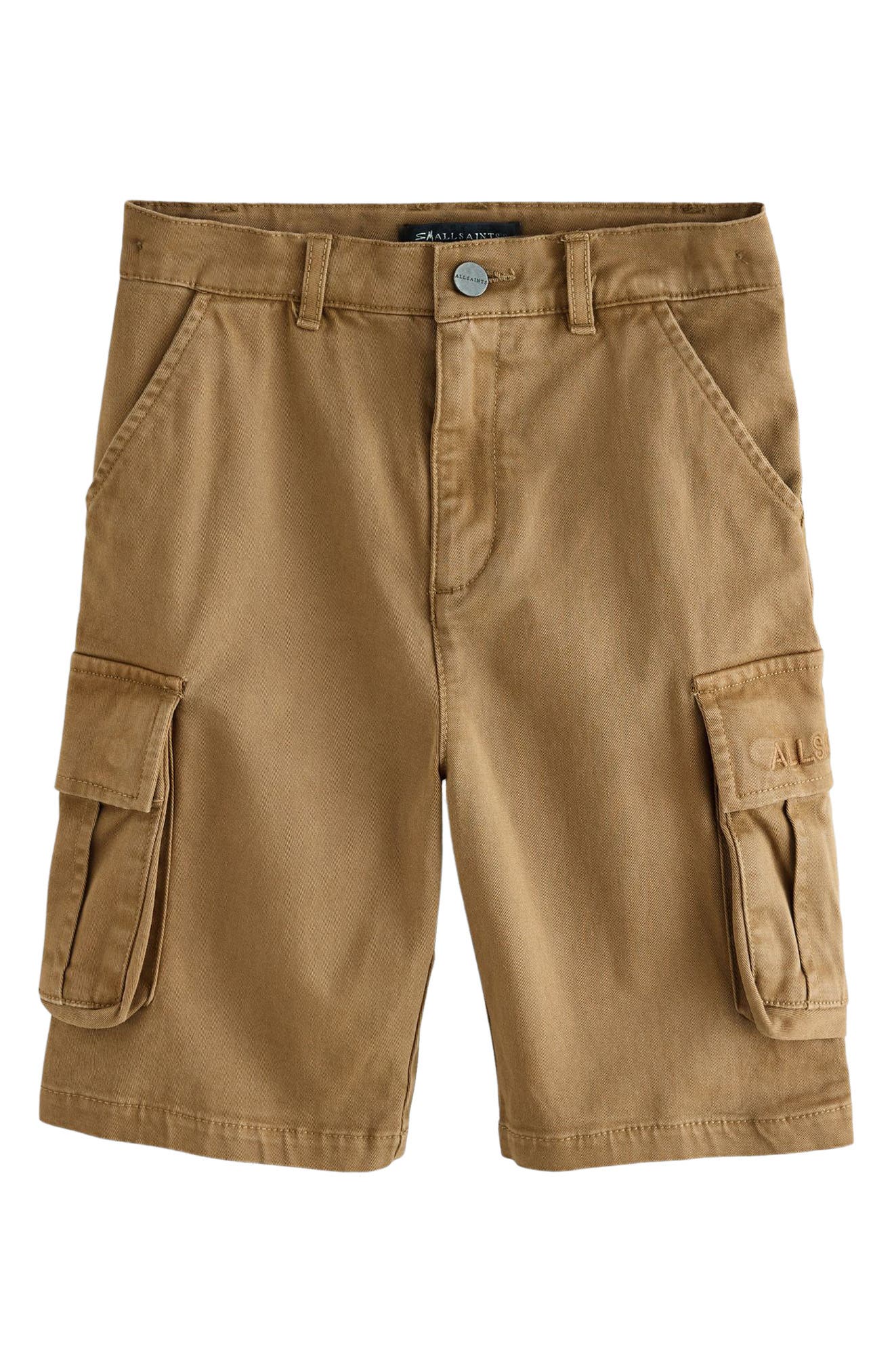 smALLSAINTS by ALLSAINTS Kids' Stretch Cotton Cargo Shorts