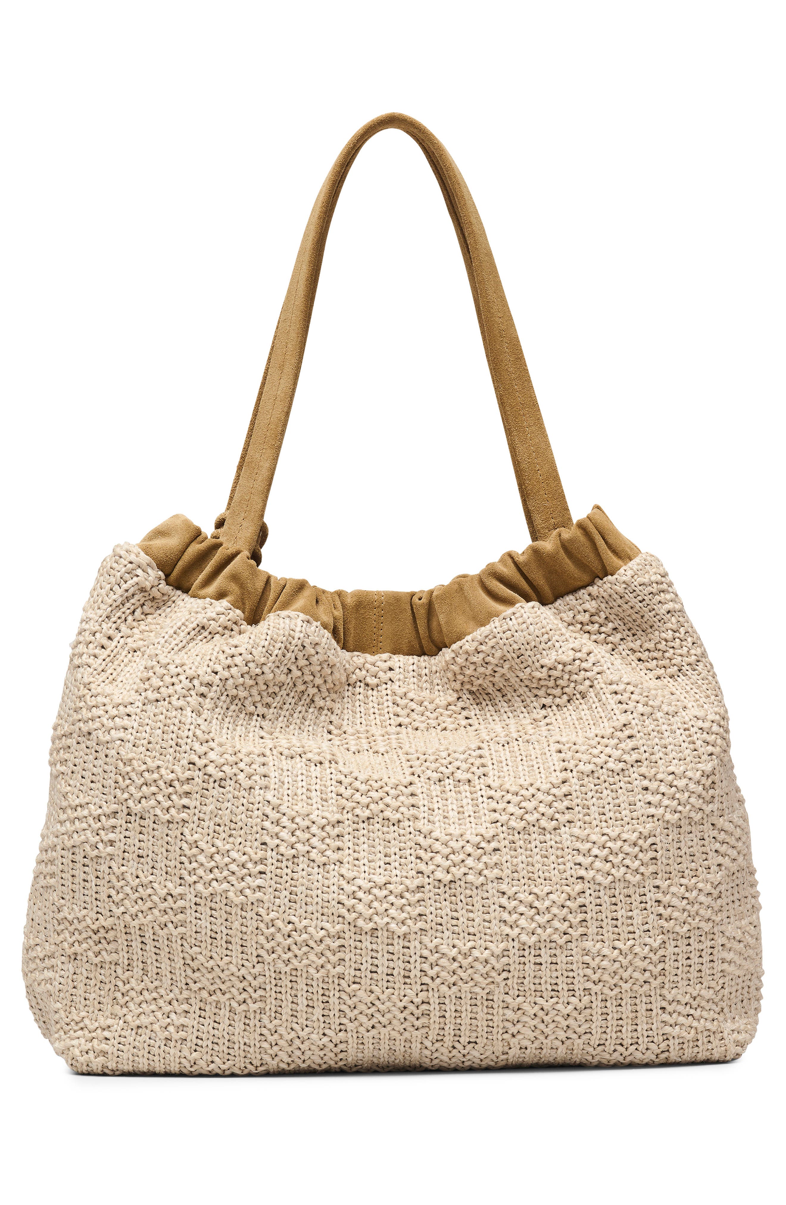 Marc Jacobs The Faux Raffia Tote, Alternate, color, Natural