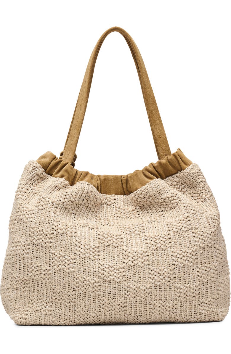 Marc Jacobs The Faux Raffia Tote, Alternate, color, Natural