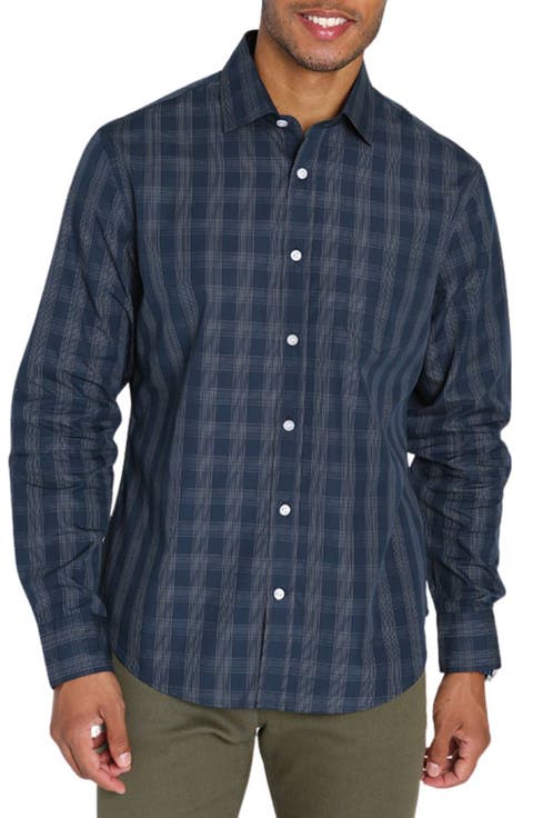 Hayati Plaid Button-Up Shirt