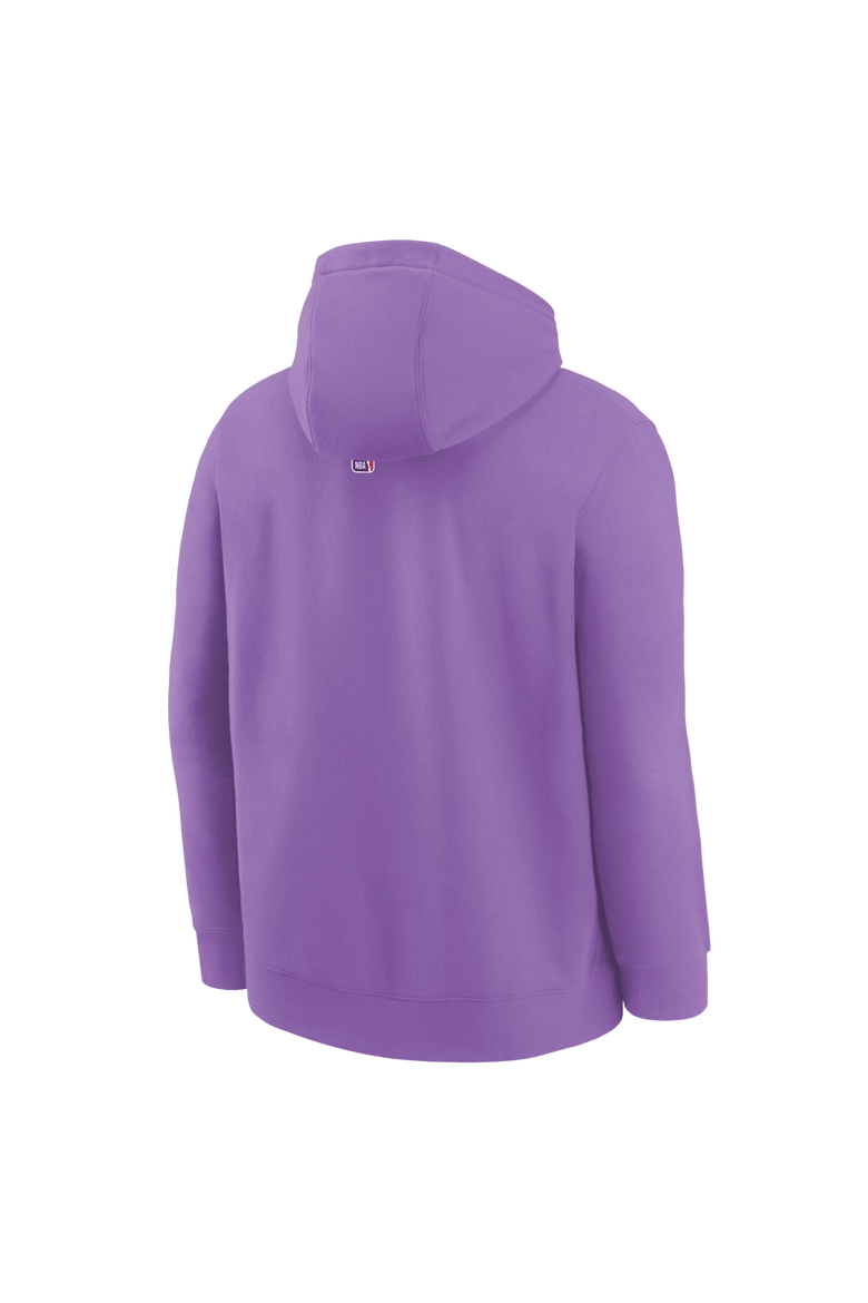 Youth Nike Purple Sacramento Kings 2025/26 City Edition Club Fleece Pullover Hoodie, Alternate, color, Purple