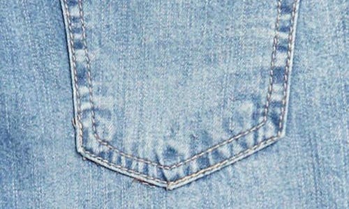 Shop Tractr Kids' Slim Wide Leg Jeans In Indigo Wash