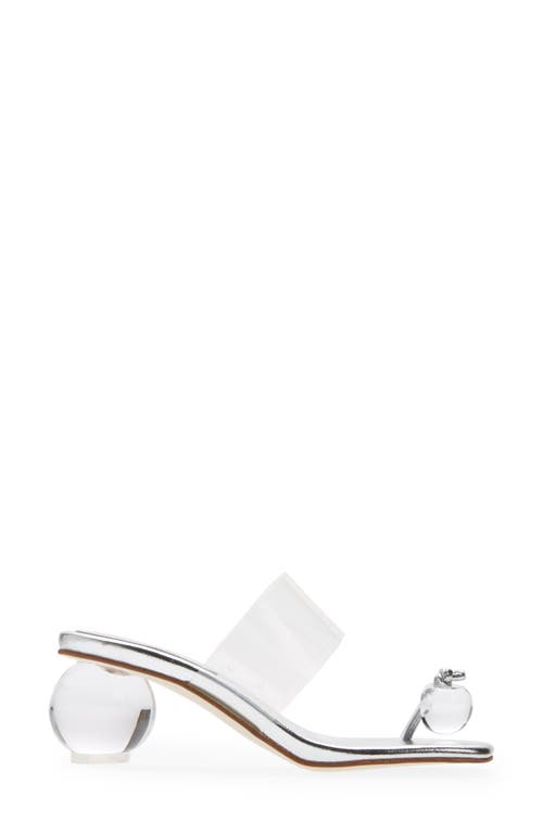 Jeffrey Campbell Latus Sandal In Silver