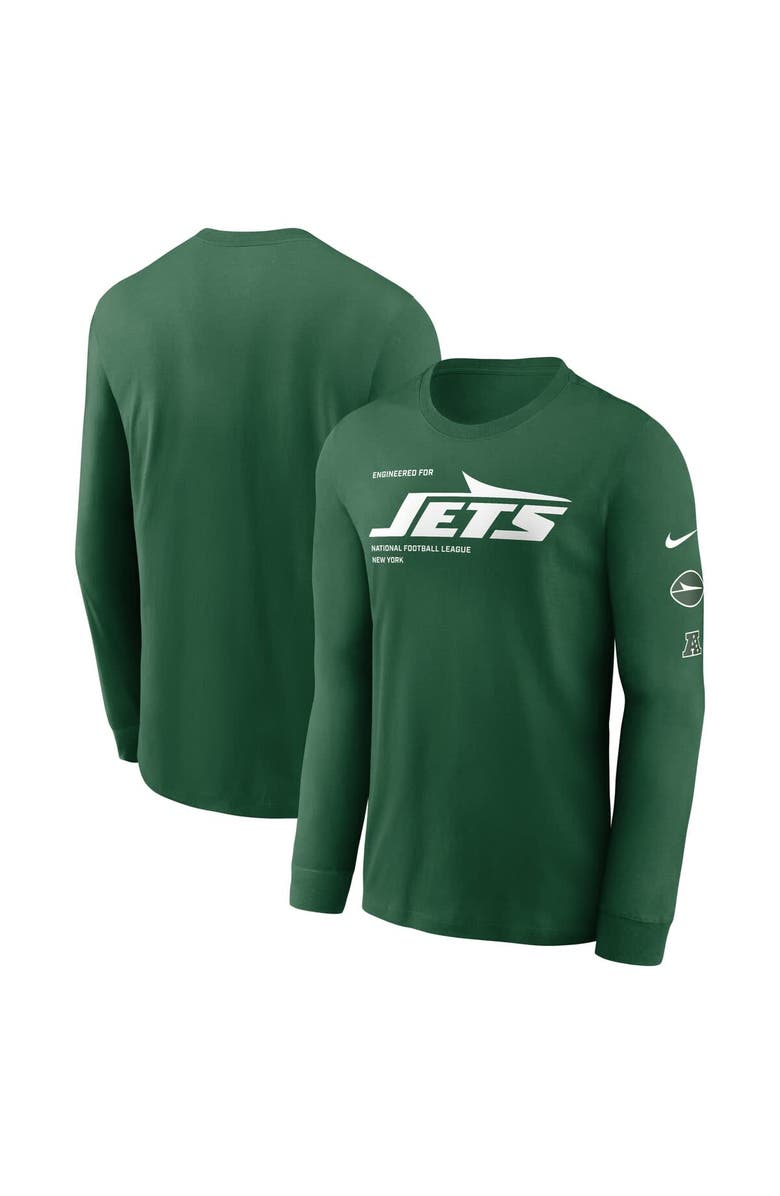 Nike Men's Nike Green New York Jets Play to Win Essential Long Sleeve T-Shirt, Alternate, color, Green