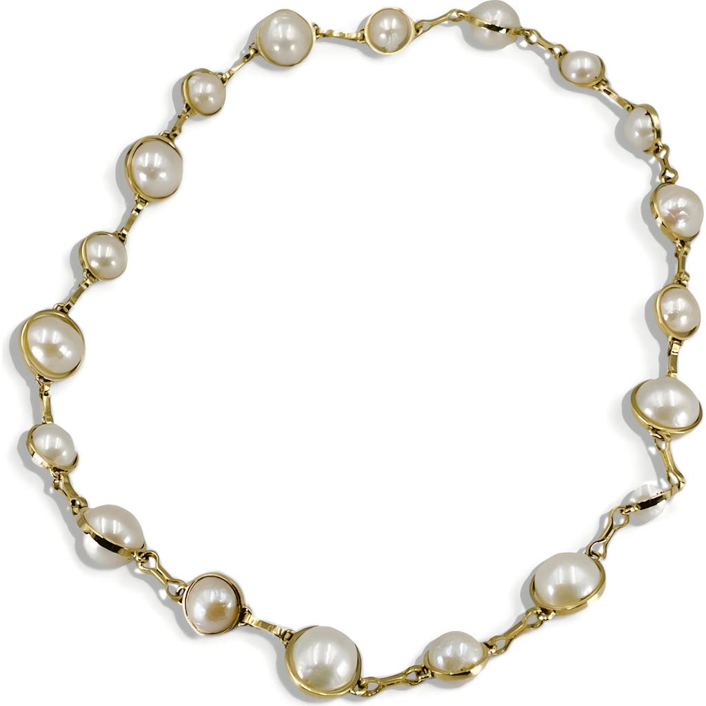 Leslie Paige Baroque Freshwater Pearl Necklace in Yellow Gold/Pearl  product