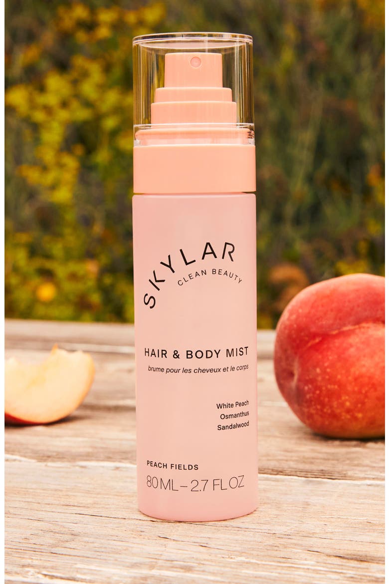 Peach Fields Hair & Body Mist, Alternate, color, NO COLOR