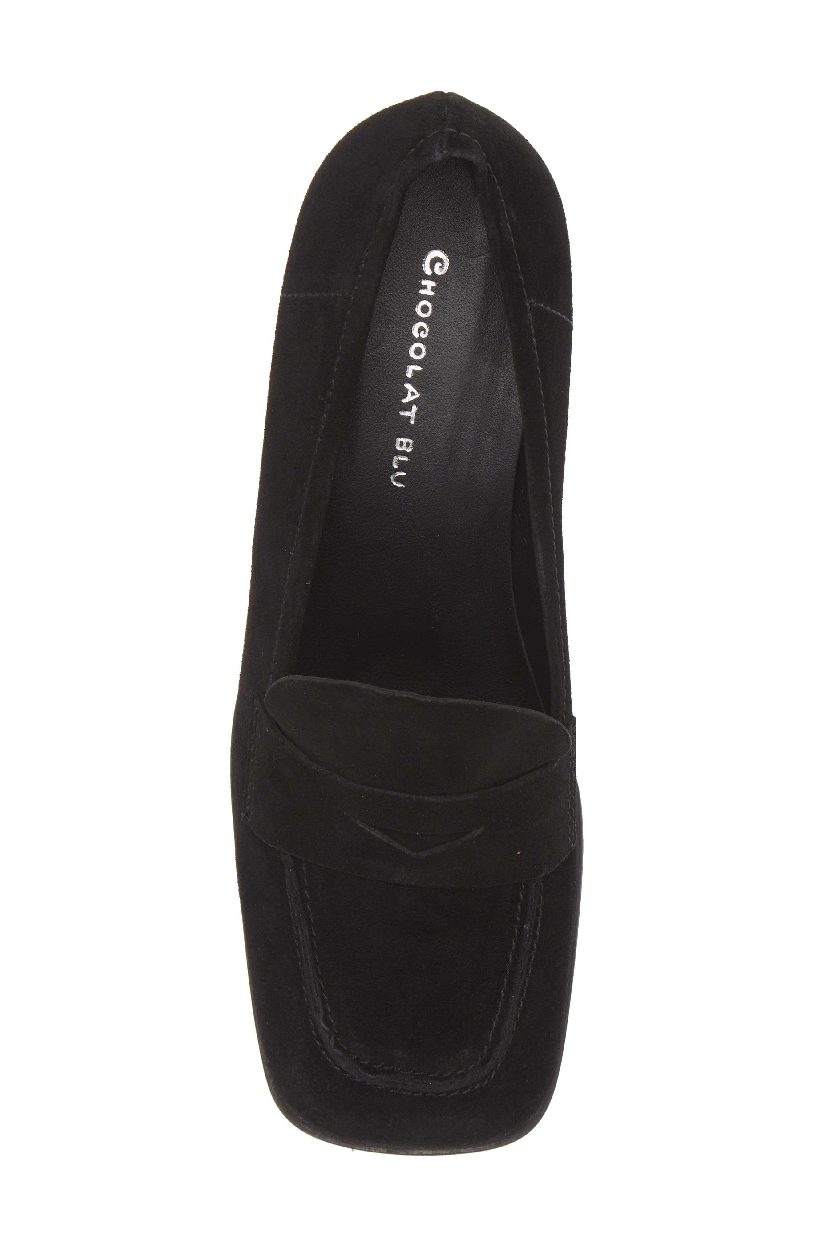 Chocolat Blu Zaza Penny Loafer Pump, Alternate, color, 