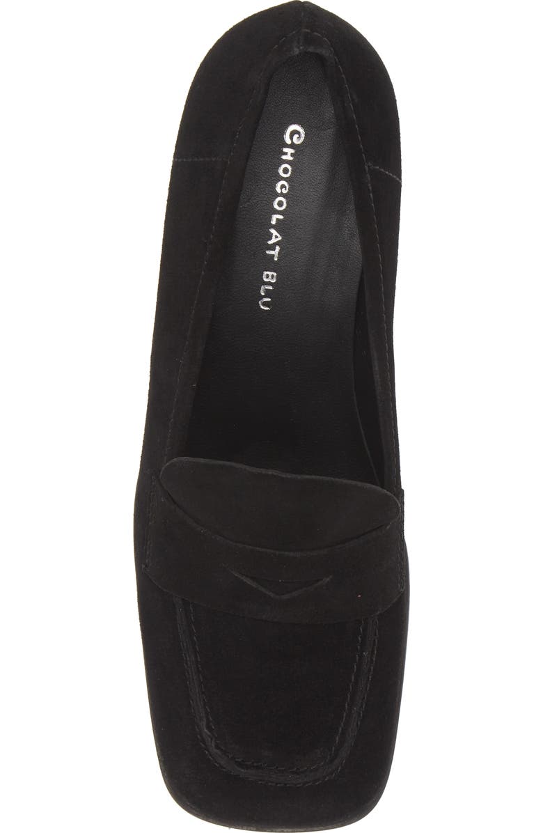 Chocolat Blu Zaza Penny Loafer Pump, Alternate, color,