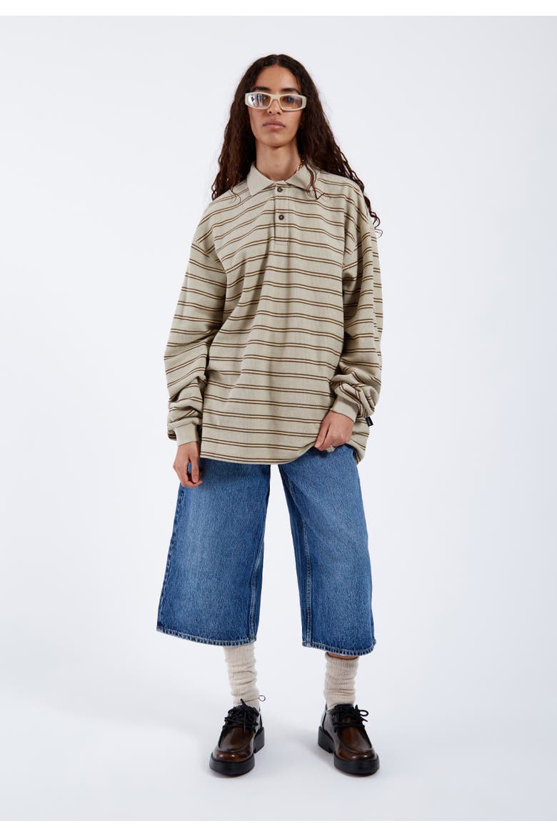 Dace Mid Wide Capri Jeans, Main, color, Stream Mid Used