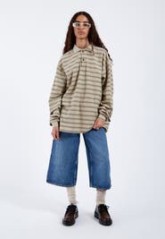 Dr. Denim Dace Mid Wide Capri Jeans