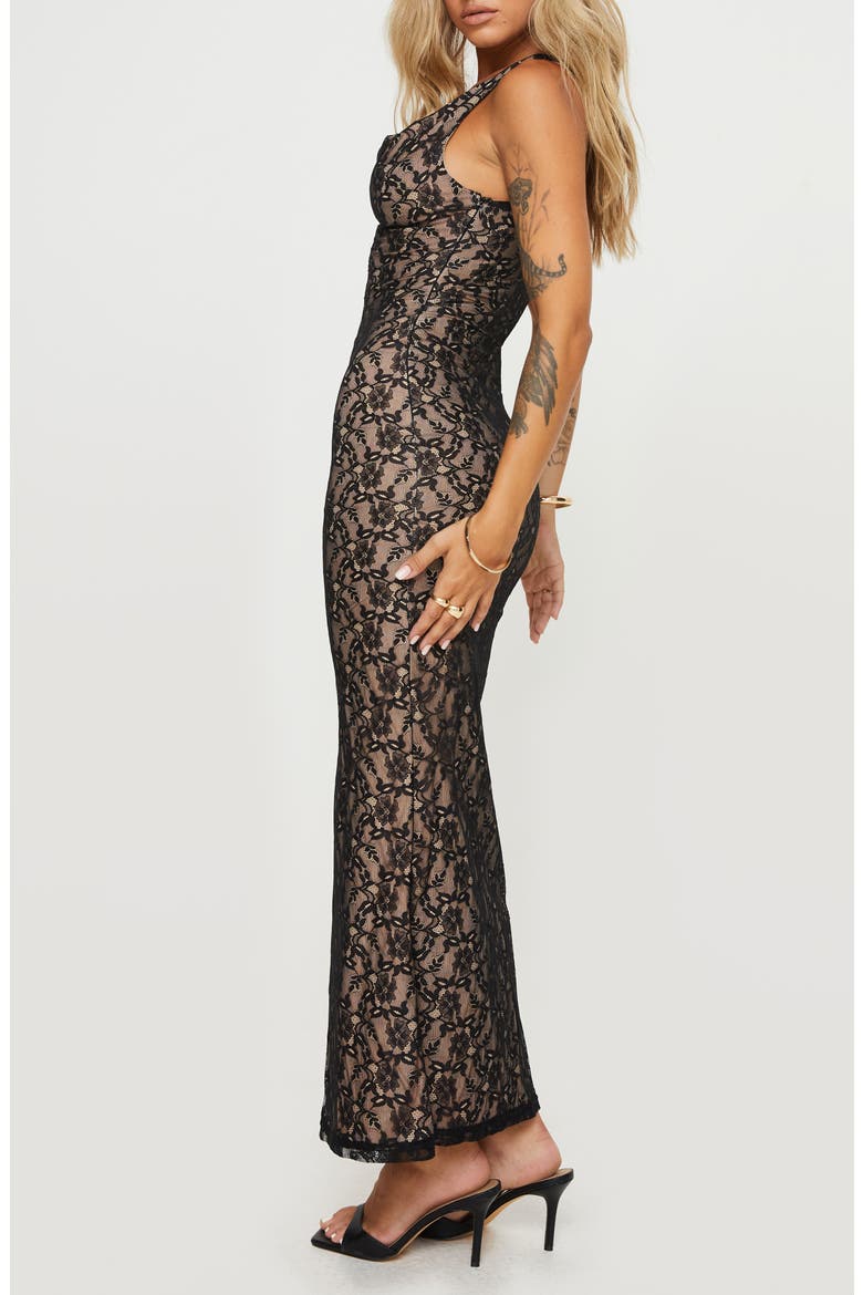 Lace Sheath Dress, Alternate, color, BLACK