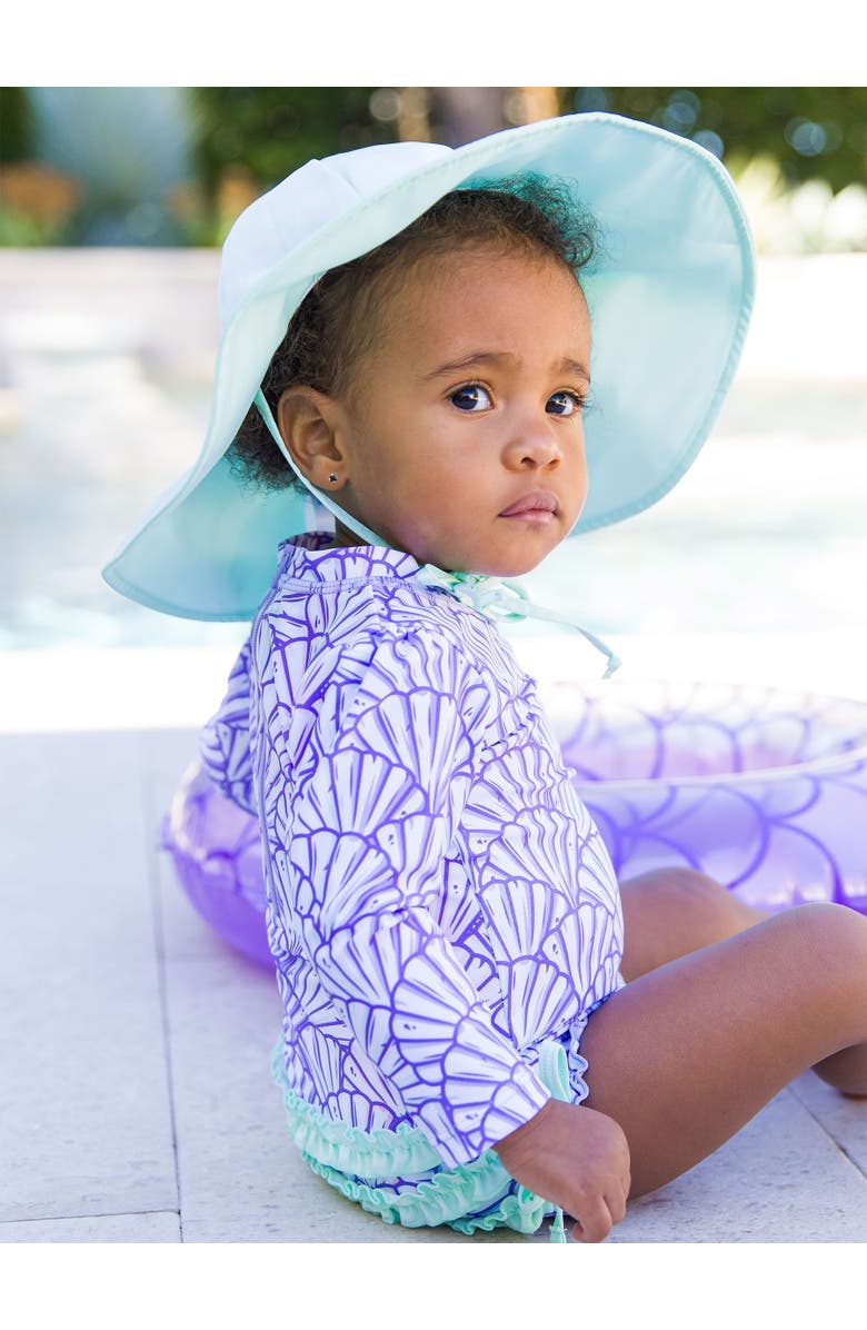 RuffleButts Unisex UPF50+ Sun Protective Hat, Alternate, color,