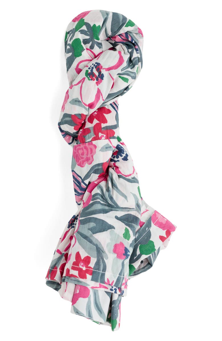 Seasalt Cornwall Larissa Floral Organic Cotton Button-Up Shirt, Alternate, color, Garden Flowers Tulip