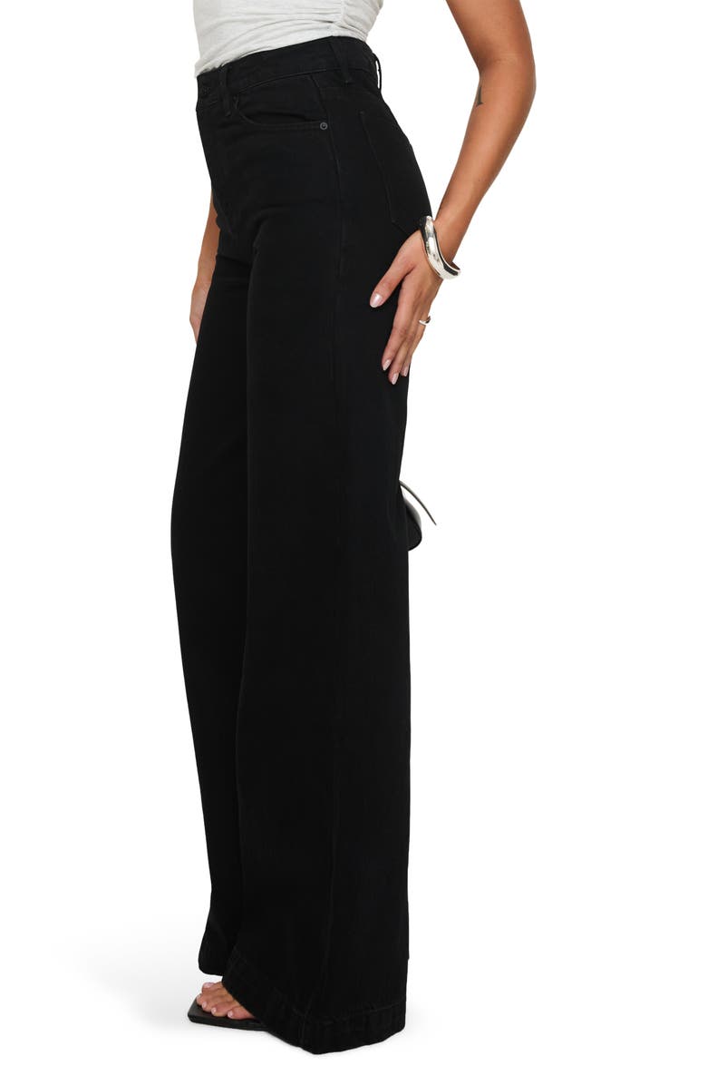 Princess Polly Goldie High Waist Wide Leg Jeans, Alternate, color, 