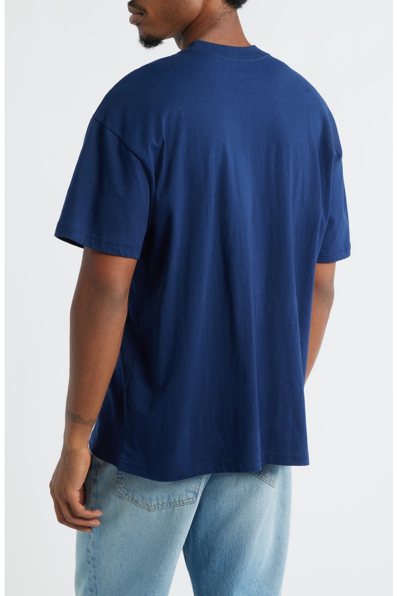 Hidden Paradise Cotton Graphic T-Shirt, Alternate, color, NAVY