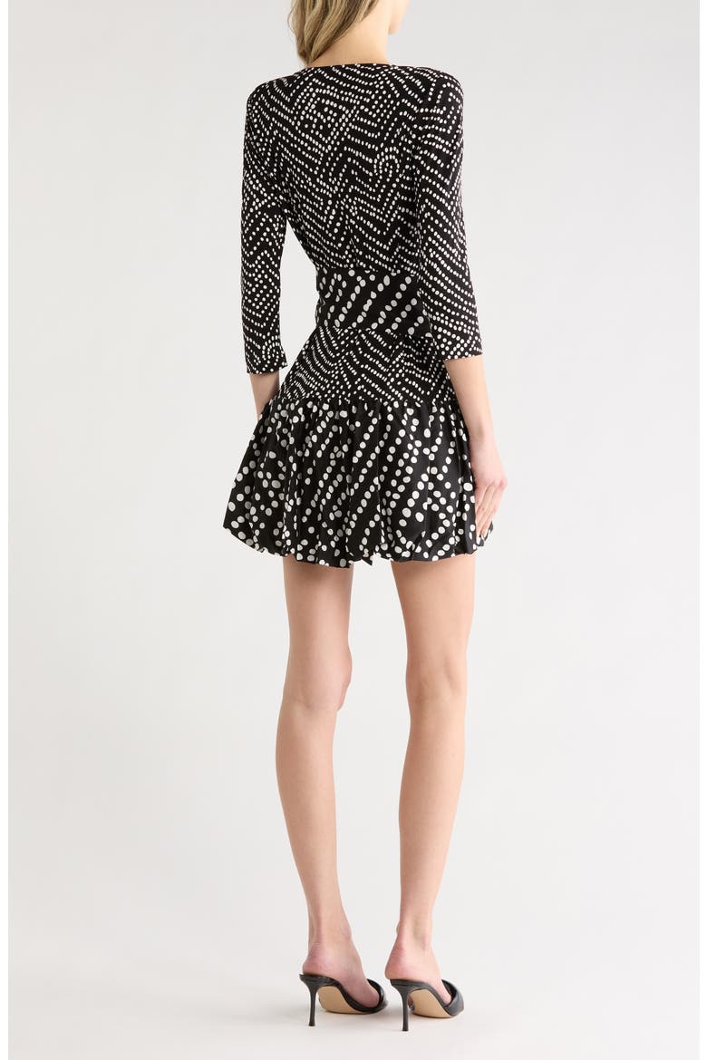 Heather Dress, Alternate, color, BAKIT DOT BLACK