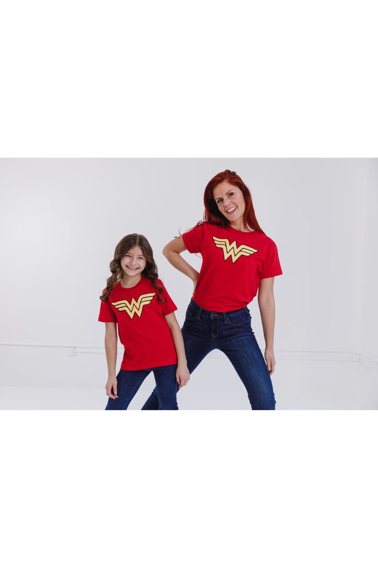 Justice League T-Shirt, Alternate, color, Wonder Woman Crimson