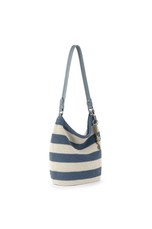 The Sak Sequoia Hobo Leather Bag In Blue