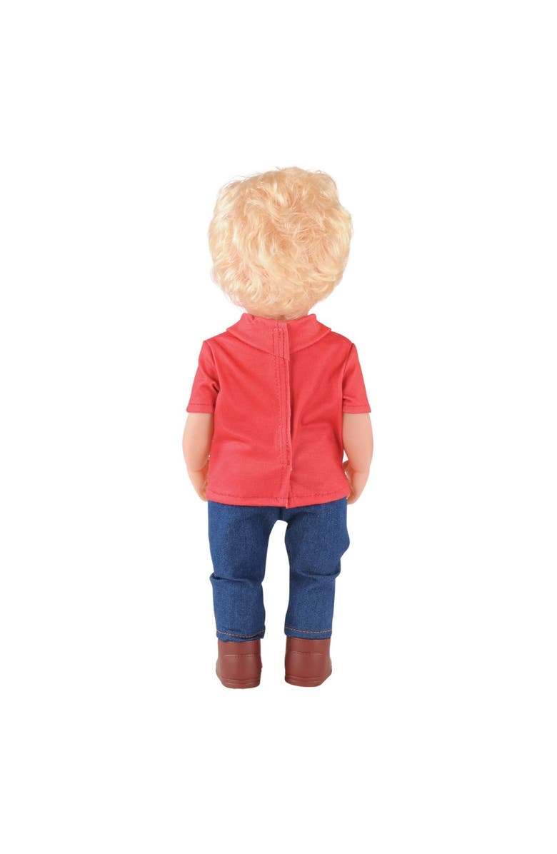 Kaplan Early Learning Company 16" Multiethnic Doll - Caucasian Boy, Alternate, color, Multicolored