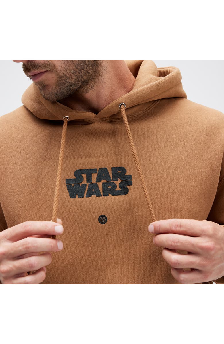 Stance DJ Star Wars<sup>®</sup> Cotton Blend Graphic Hoodie, Alternate, color, Saddle