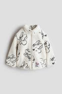 H&M Embroidery-motif Teddy Jacket