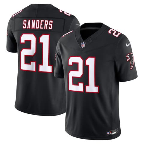 Men's Nike Deion Sanders Black Atlanta Falcons Alternate Throwback Vapor F.U.S.E. Stitched Retired Limited Jersey