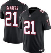 Nike Men's Nike Deion Sanders Black Atlanta Falcons Alternate Throwback Vapor F.U.S.E. Stitched Retired Limited Jersey