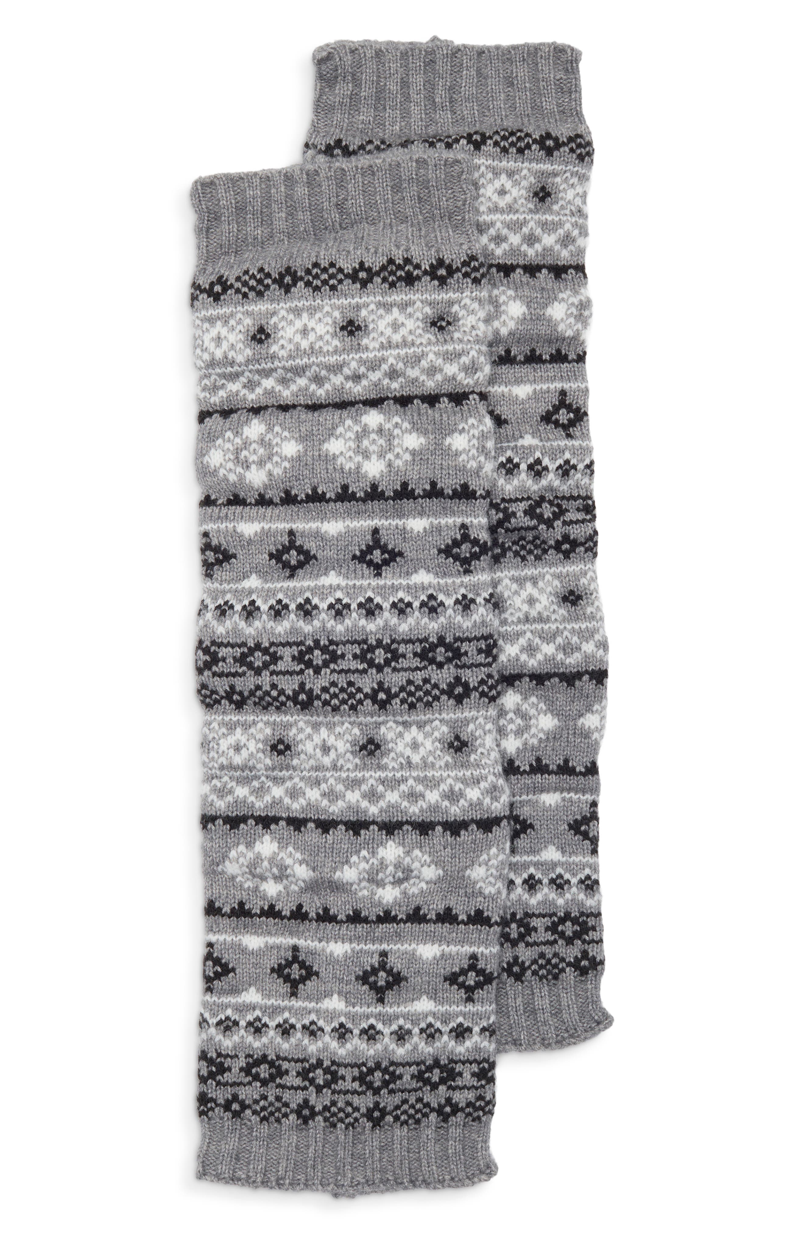 Fair Isle Leg Warmers