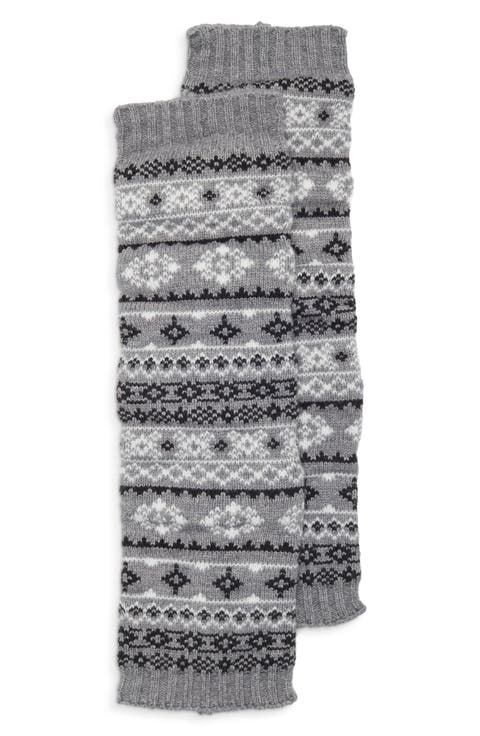 Fair Isle Leg Warmers