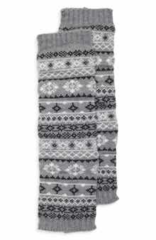 Fair Isle Leg Warmers