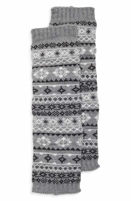 Fair Isle Leg Warmers