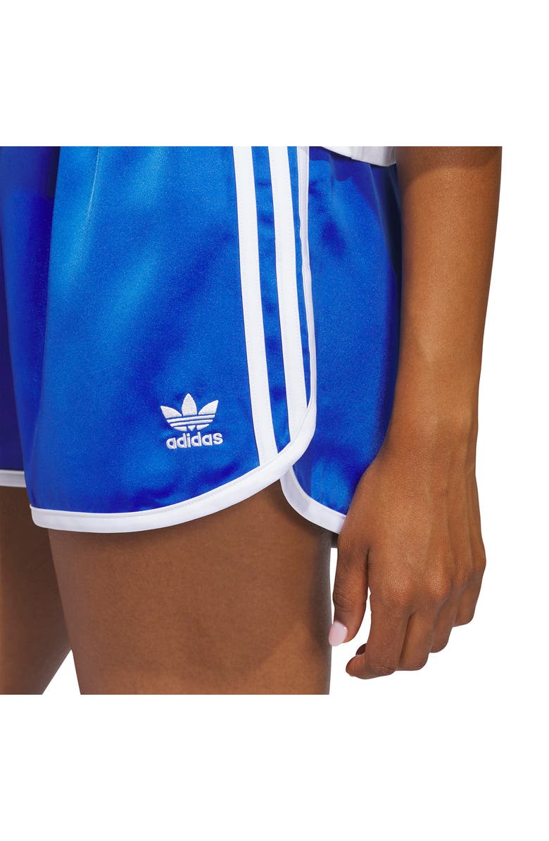 adidas 3-Stripe Sprinter Shorts, Alternate, color, Blue
