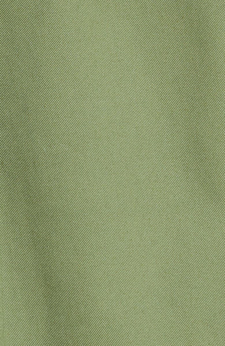 Tibi Harrison Chino Sculpted Crop Top, Alternate, color, 