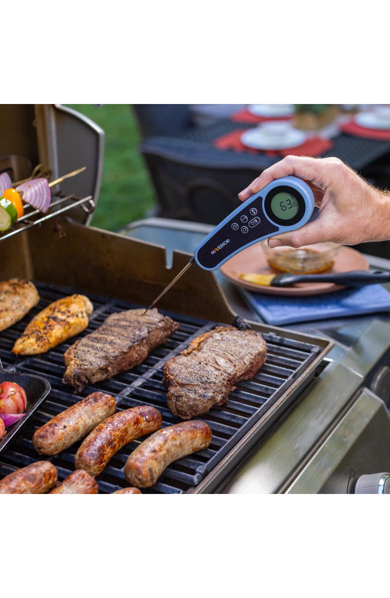 Maverick Rain Drop Waterproof Thermocouple Thermometer, Alternate, color, Blue